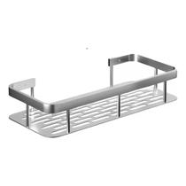 Suporte de Banheiro Adesivo de Alumínio para Shampoo, Sabonete e Itens de Higiene