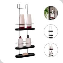Suporte de Banheiro Porta Shampoo Sabonete Para Box Organizador Metaltru