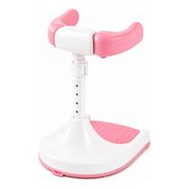 Suporte de Banho para Bebê em Pé Ajustável 44-54cm com Apoio Frontal e Base Antiderrapante para Box Chuveiro - Rosa Suporte de Banho para Bebê em Pé Ajustável 44-54cm com Apoio Frontal e Base Antiderrapante para Box Chuveiro - Rosa