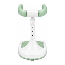 Suporte de Banho para Bebê em Pé Ajustável 44-54cm com Apoio Frontal e Base Antiderrapante para Box Chuveiro - Verde Suporte de Banho para Bebê em Pé Ajustável 44-54cm com Apoio Frontal e Base Antiderrapante para Box Chuveiro - Verde
