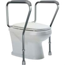 Suporte de barra de apoio de aluminio para vaso sanitario