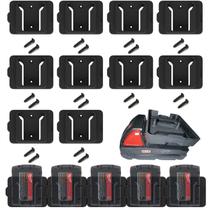 Suporte de bateria Gijok para bateria Milwaukee M18 18V (10 pacotes) Suporte de bateria Gijok para bateria Milwaukee M18 18V (10 pacotes)