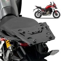 Suporte de Baú Bagageiro Ducati Multistrada V4s 2021+ Bráz Suporte de Baú Bagageiro Ducati Multistrada V4s 2021+ Bráz
