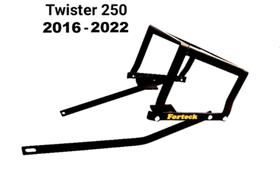 Suporte de Baú Completo CB Twister 250 2016 até 2022 Forteck
