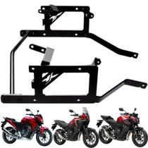 Suporte De Baú Lateral Cb500 X 2014+ Nx500 2025 Em Diante