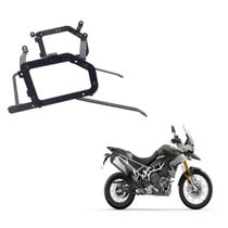 Suporte de Bauleto Lateral Para Tiger 900 Plug All Bráz Suporte de Bauleto Lateral Para Tiger 900 Plug All Bráz