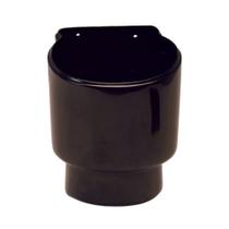 Suporte de bebidas isolado Beckson Soft-Mate Black