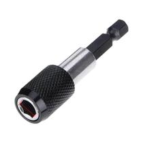 Suporte De Bits Magnético De Liberação Rápida Com Haste Hexagonal Ajustável De 1/4 Polegada Para