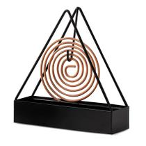 Suporte de bobina de mosquito Rpanle em forma de triângulo de ferro