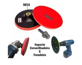 Suporte De Boina Com tiras autocolantes Para Furadeira 4 125mm Mtx