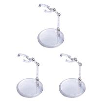Suporte de boneca DDUNG SEOL 2023 transparente para 0,5 a 10 bonecas, pacote com 3 Suporte de boneca DDUNG SEOL 2023 transparente para 0,5 a 10 bonecas, pacote com 3