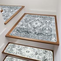 Suporte de borracha antiderrapante OJIA Stair Treads para degraus de madeira