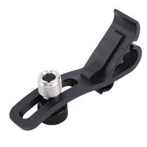 Suporte De Braçadeira De Aro De Microfone De Plástico De Cobre, Acessórios De Tambor, Peças De Clipe