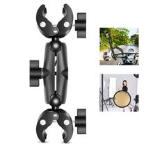 Suporte de braçadeira de câmera PULUZ Super Clamp Double para bicicleta