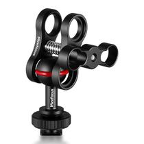 Suporte de braçadeira de esfera MINIFOCUS 1" com sapato frio para câmera