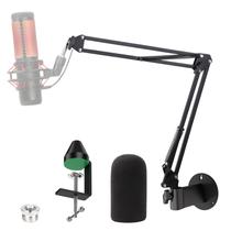 Suporte de braço Mic Boom YOUSHARES Wall Mount QuadCast com acesso. Suporte de braço Mic Boom YOUSHARES Wall Mount QuadCast com acesso.