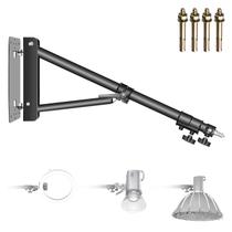 Suporte de Braço Triangular Neewer para Ring Light - Montagem na Parede (Preto)