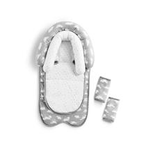 Suporte de cabeça e capa de alça para assentos de carro para bebês Munchkin