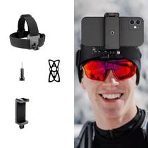 Suporte de Cabeça pra Smartphone e Câmeras de Ação