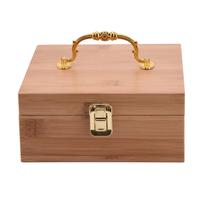 Suporte de caixa de armazenamento de óleo Rhinoon Wooden para óleos essenciais
