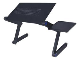 Suporte De Cama Desk Slim C/ Mousepad P/ Notebook Preto