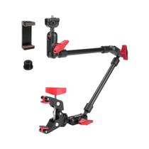 Suporte De Câmera Ajustável De 22 Polegadas (57cm) Com Braço Mágico E Clipe Super, Kit De Estúdio