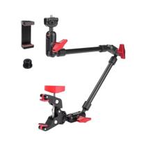 Suporte De Câmera Articulado Ajustável De 22 Polegadas (57cm) Com Braço Mágico E Super Clip, Kit De