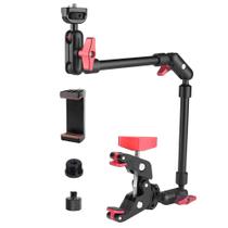 Suporte de Câmera Magic Arm JINSUI 57cm - com Suporte para Telefone e Braçadeira