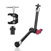 Suporte de Câmera Magic Arm UTEBIT 29cm com Braçadeira Super Crab para DSLR