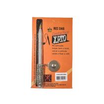 Suporte de Caneta Fixa XPTO Modelo Moeda Cromado