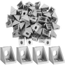 Suporte de canto AconNet 2020 de extrusão de alumínio 40PCS Suporte de canto AconNet 2020 de extrusão de alumínio 40PCS