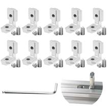 Suporte de canto: interior em forma de L, conector interno, alumínio 4040