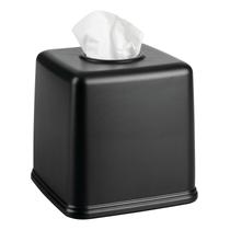 Suporte de capa de lenços faciais MDesign Plastic Black Suporte de capa de lenços faciais MDesign Plastic Black