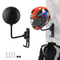 Suporte de capacete com suporte giratório de 180 para capacete de motocicleta Suporte de capacete com suporte giratório de 180 para capacete de motocicleta