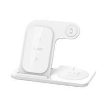 Suporte De Carregador Sem Fio Dobrável 3 Em 1 Para iPhone 15 14 13 12 pro Max AirPods 3 2 IWatch