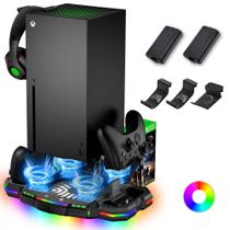 Suporte de carregamento do ventilador de resfriamento ZAONOOL para Xbox Series X Suporte de carregamento do ventilador de resfriamento ZAONOOL para Xbox Series X
