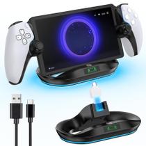 Suporte de carregamento LVVIL PS Portal com conector magnético RGB