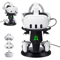Suporte de carregamento VR Lampelc para Quest 3, Quest 3S, Quest 2 Suporte de carregamento VR Lampelc para Quest 3, Quest 3S, Quest 2