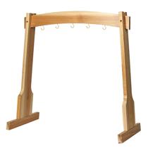 Suporte de carrilhão Amcortn para 5 sinos e 14 suportes Gong Target Suporte de carrilhão Amcortn para 5 sinos e 14 suportes Gong Target
