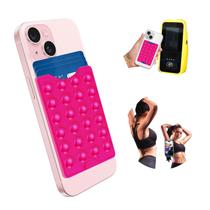 Suporte de cartão de telefone de sucção CUKohno Classic Hot Pink