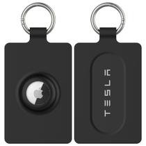 Suporte de cartão+estojo AirTag para cartão-chave Tesla modelo 3 Y S X Suporte de cartão+estojo AirTag para cartão-chave Tesla modelo 3 Y S X