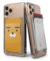 Suporte de cartão Ringke Slot para capa de telefone Clear Mist