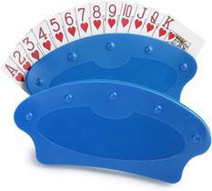 Suporte de cartas de plástico sem usar as mãos para crianças, conjunto de 2