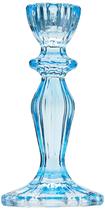 Suporte de castiçal Talking Tables Blue Glass para vela cônica