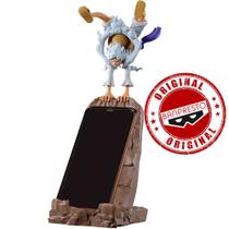 Suporte de Celular Boneco One Piece Monkey D. Luffy Gear5 Nika Vol.2 Bandai Banpresto