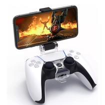 Suporte de Celular Clamp para Controle PS5 Dobe TP5-0527B Suporte de Celular Clamp para Controle PS5 Dobe TP5-0527B