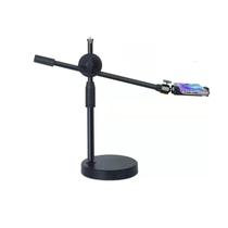 Suporte De Celular Com Tripé Suspenso, Suporte De Mesa Com Braço Articulado Para Fotografia Com