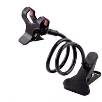 Suporte De Celular/Mesa/Escritório-Articulado Universal Cama Garra Preto Suporte De Celular/Mesa/Escritório-Articulado Universal Cama Garra Preto