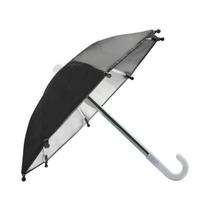 Suporte De Celular Mini Guarda-Chuva De 27cm Com Proteção Solar Para Ciclistas, Motociclistas E