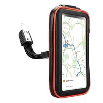 Suporte De Celular Moto Impermeável Carregador Usb 6.3 Pol